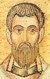 Свети Григорий, епископ Нисийски. Фрагмент от стара руска мозайка