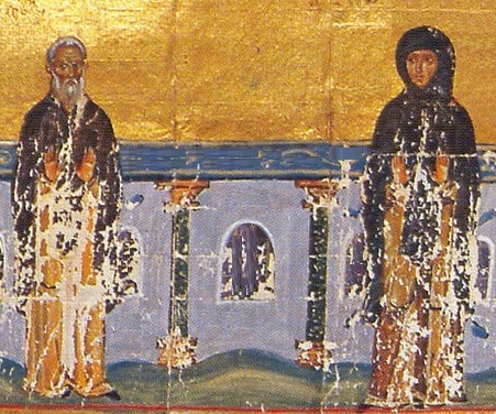 Светите преподобни Андроник и Атанасия