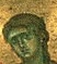Света мъченица Евтропия. Фрагмент от миниатюра в стара ромейска минология. Константинопол