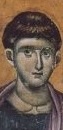 Свети апостол Филип. Фрагмент от стара стенопис. Карея, Света Гора-Атон