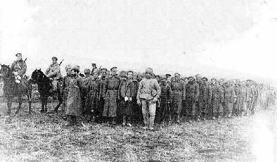 Пленените руски войници, воювали срещу България през 1916 г.
